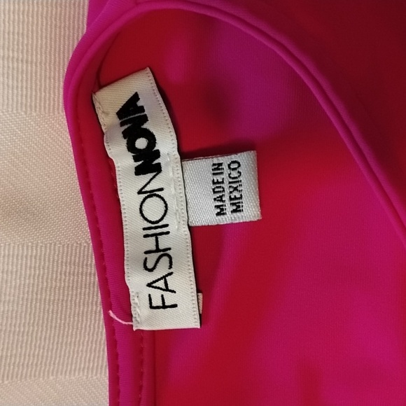 Fashion Nova Woman's Play It Cool Hot Pink Jumpsuit, Size: S - Picture 5 of 12